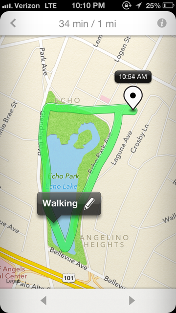 Illustration for article titled Moves Is a Free App That Tracks All Your Movement. It Is Satisfying.